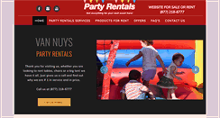 Desktop Screenshot of 4seasonspartyrentals.com
